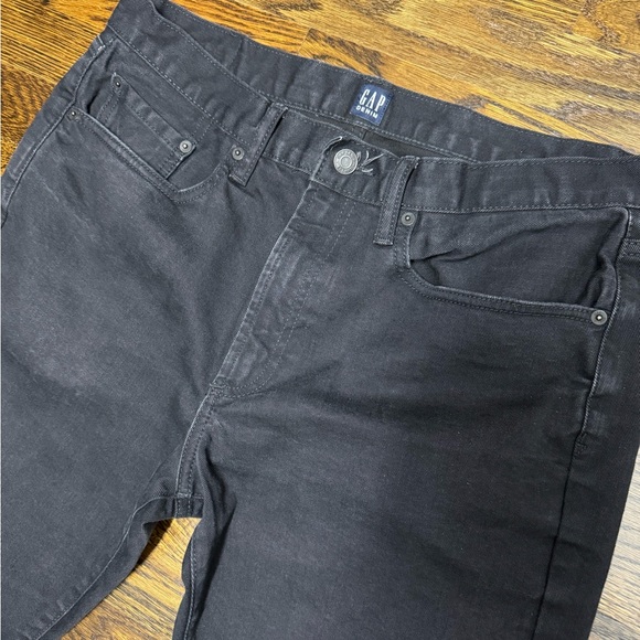 GAP Men’s Slim Jeans in Black, Size: 33x30 - Picture 3 of 5